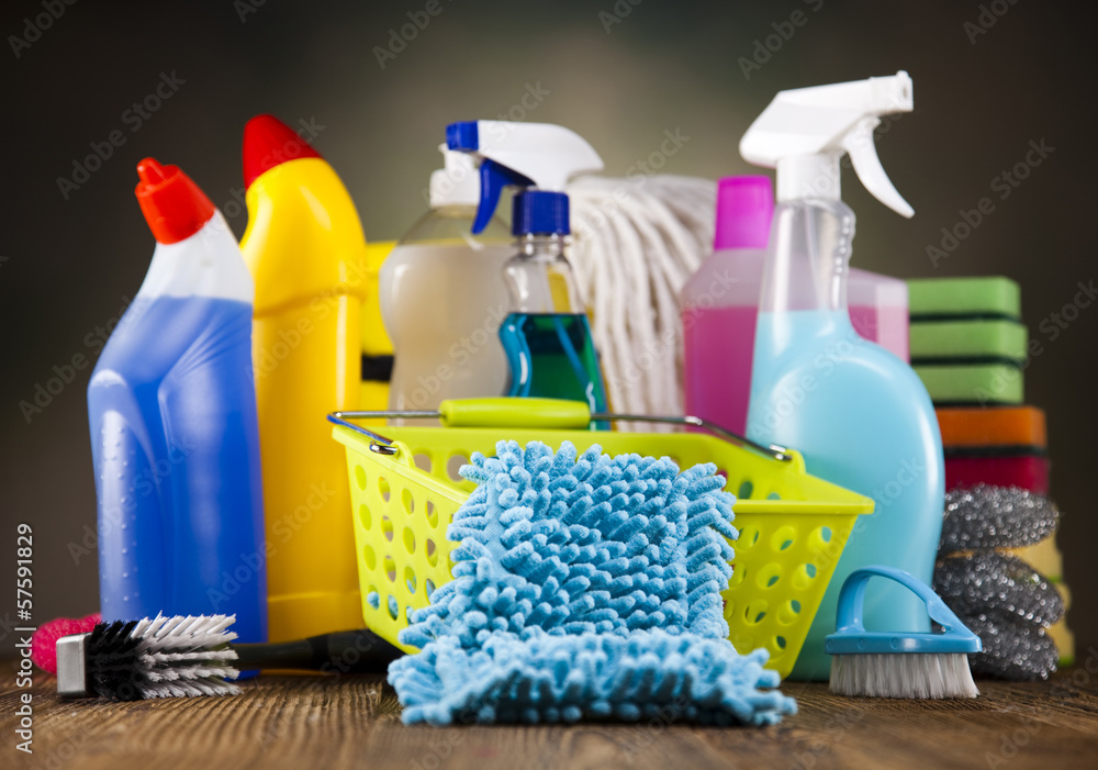 Group of assorted cleaning Group of assorted cleaning