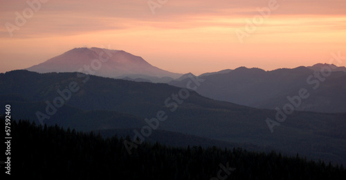 Mount St. Helens Dusk, Washington state © dschreiber29
