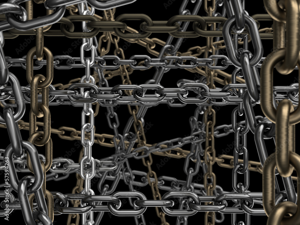 chains background chains background