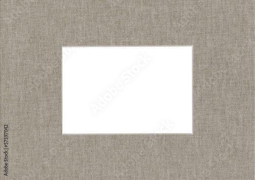 Foto Canvas passepartout
