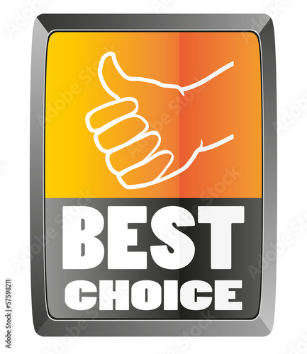 Best choice sign