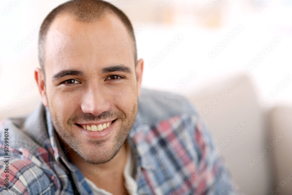 Portrait of attractive young man Portrait of attractive young man
