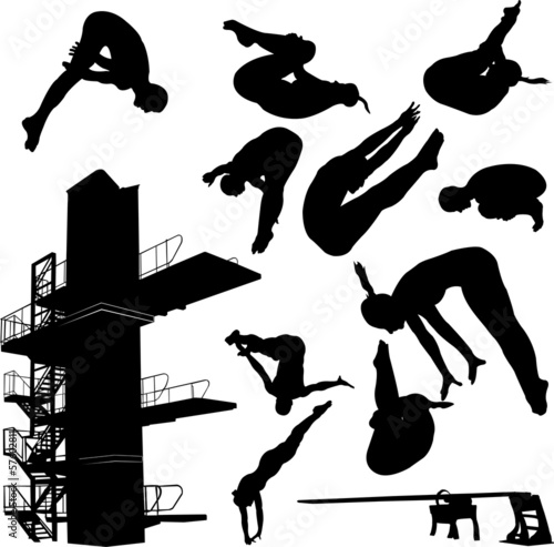 diving collection 1 - vector