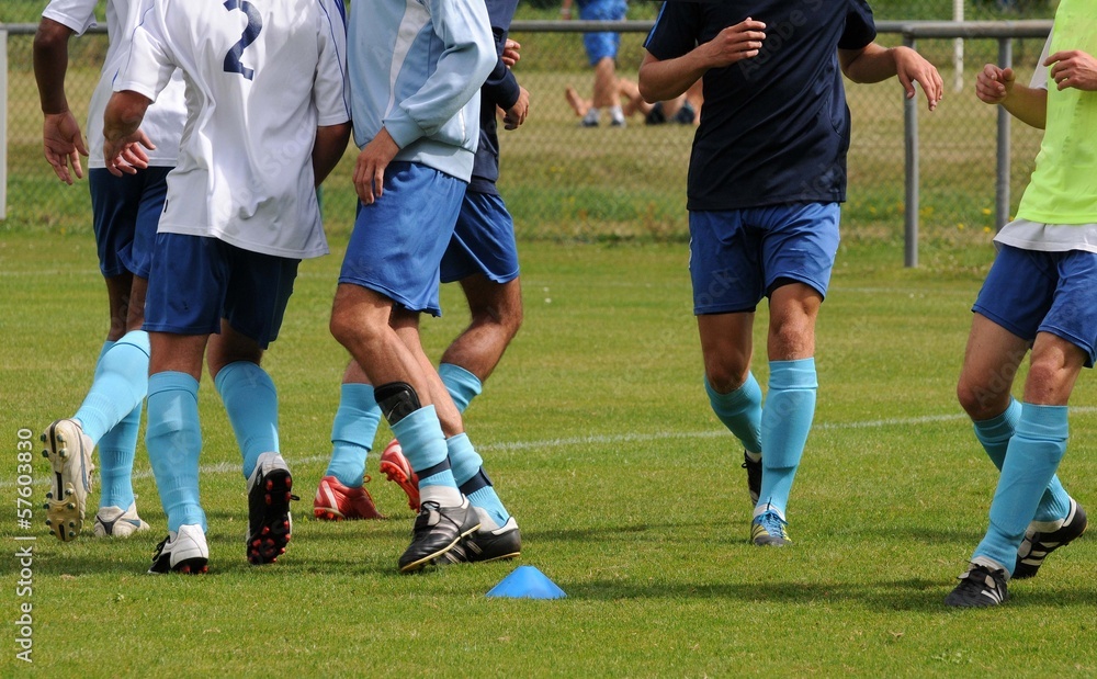 avant-match au football