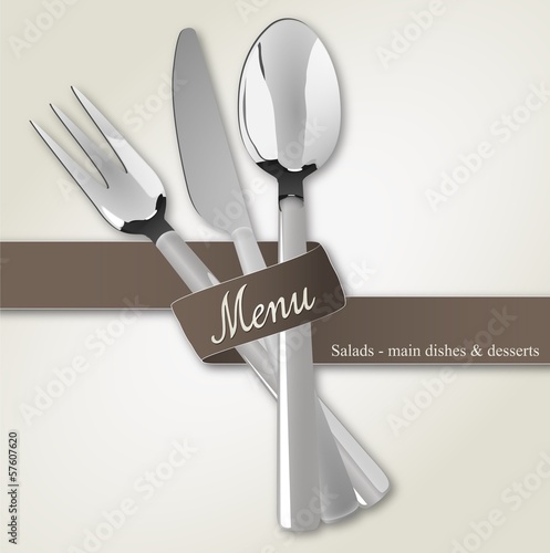 Restaurant menu