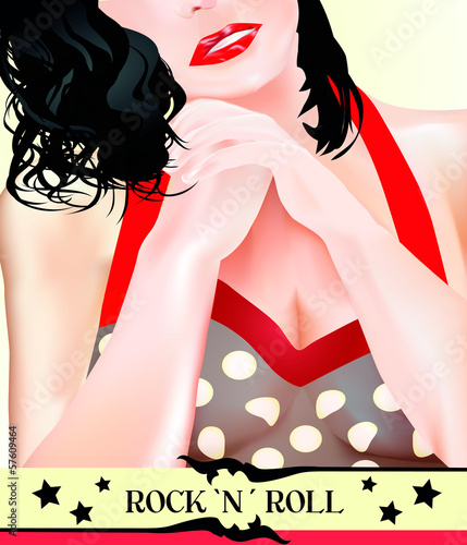 rockabilly-pin up-poster