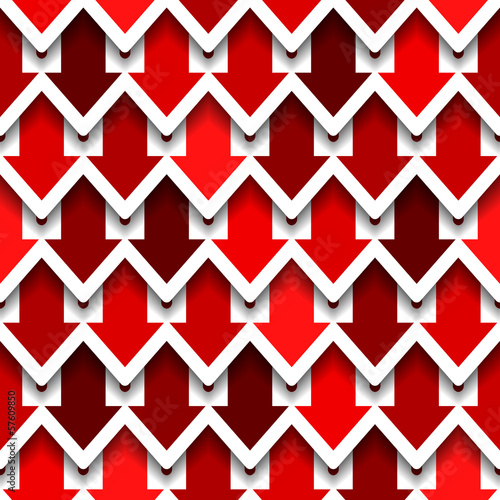 Red Arrows Seamless background