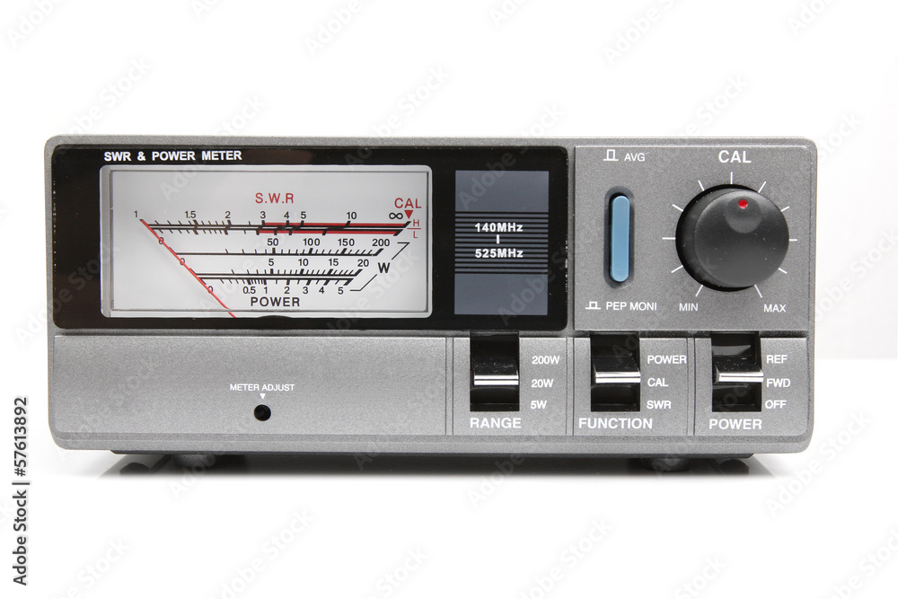 Fototapeta premium SWR Meter for Radio Transceiver