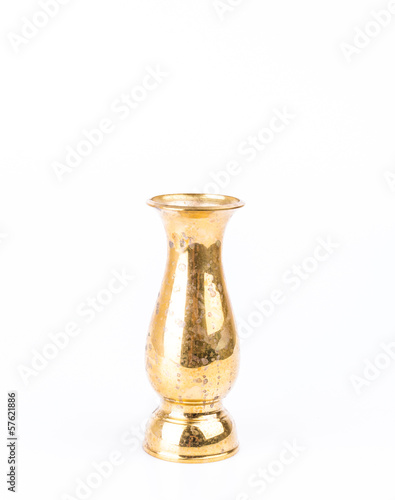 Brass old vase © siraphol