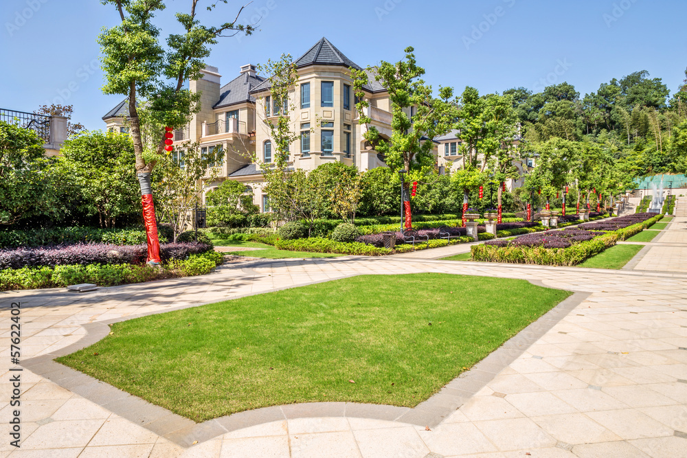 Fototapeta premium villa residence