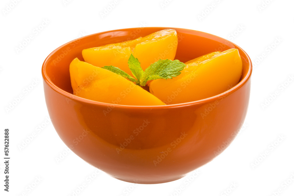Marinated peaches Marinated peaches