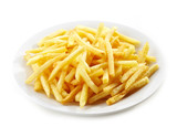 plate of french fries potatoes