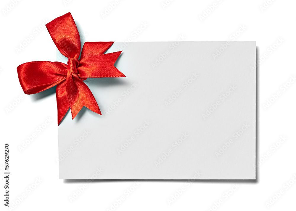 ribbon bow card note chirstmas celebration greeting ribbon bow card note chirstmas celebration greeting