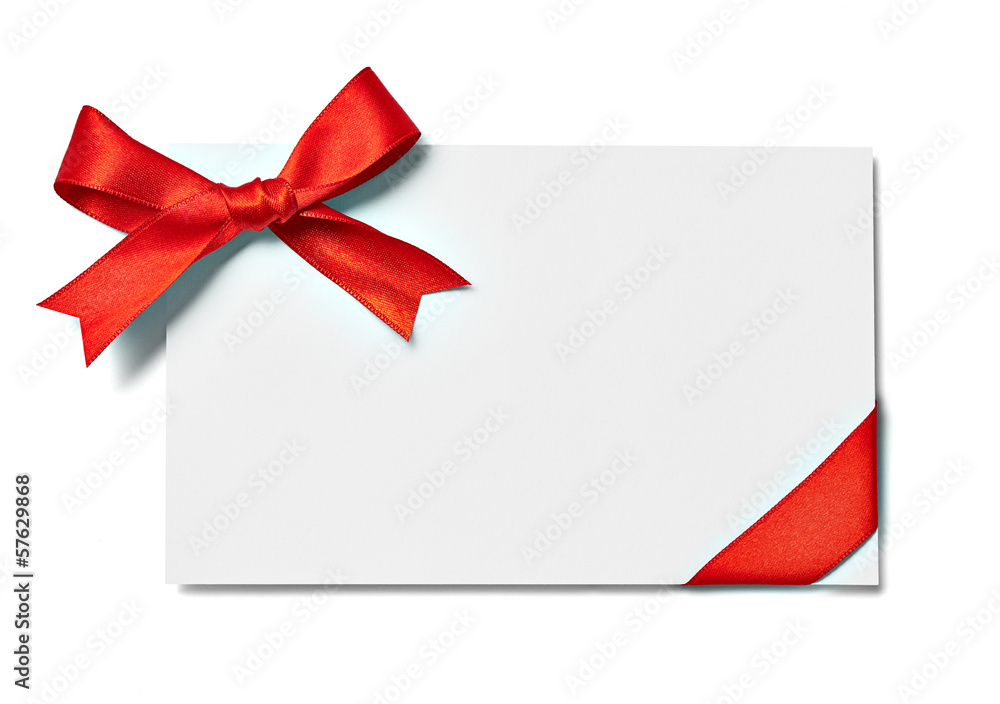 ribbon bow card note chirstmas celebration greeting ribbon bow card note chirstmas celebration greeting