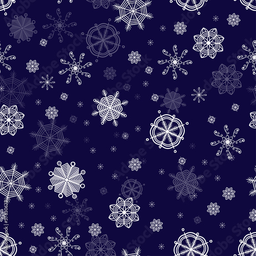 Vector Christmas seamless pattern
