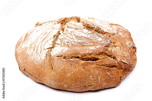 Loaf of rye bread.