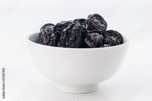 prunes group porcelain bowl