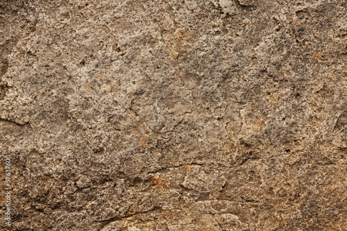 Surface of the stone gray-brown