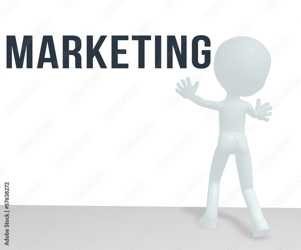 Marketing on the Wall little man Marketing on the Wall little man