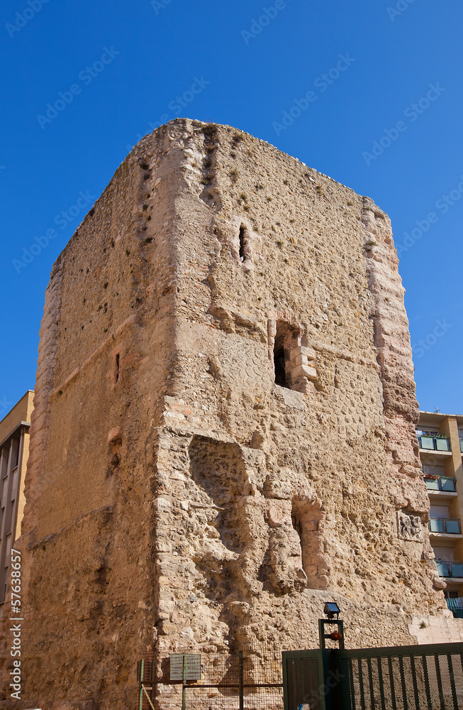 Tower (XVII c.) of the Trinitarians convent. Marseilles, France