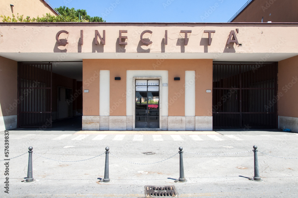 Obraz premium Cinecittà studios, Rzym - Włochy