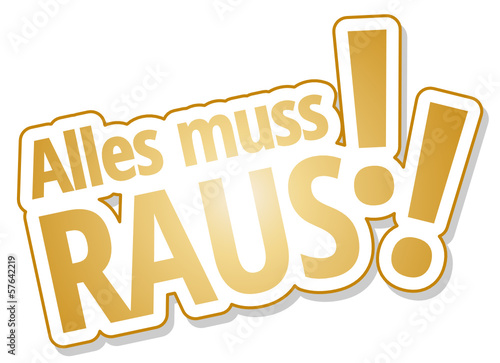 Alles muss raus!