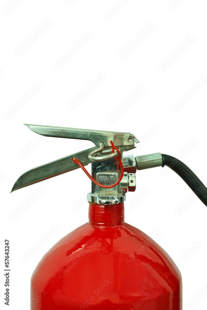 Red fire extinguisher Red fire extinguisher