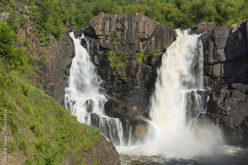 Obraz premium Pigeon River High Falls