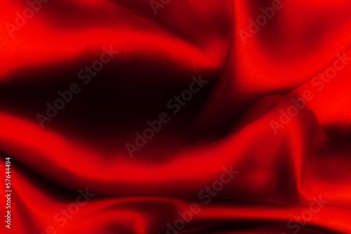 Red folded satin background