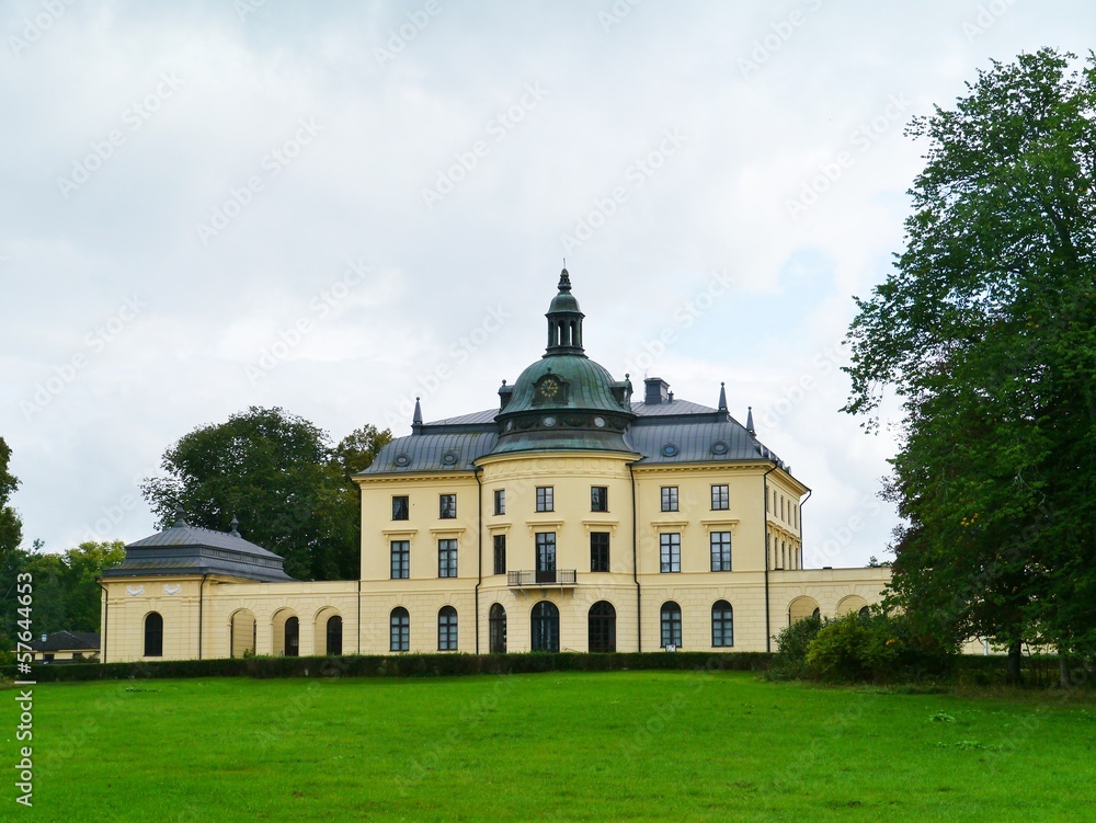 A historic castle in Smaland in Sweden