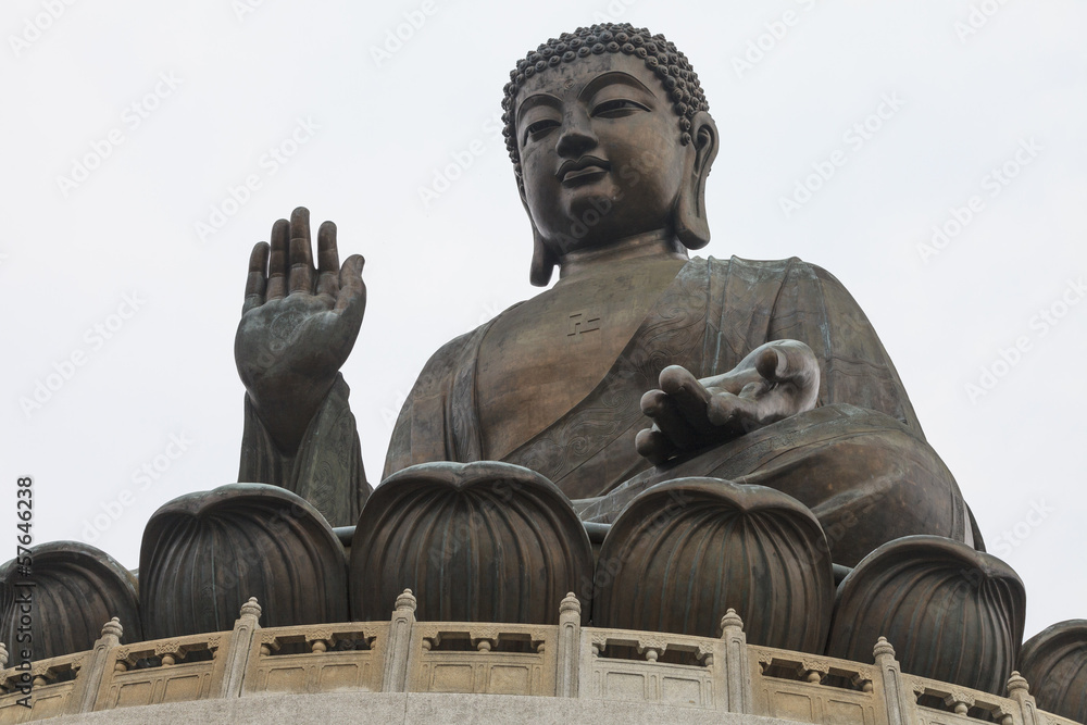 Fototapeta premium Tian Tan Buddha, Hong Kong China