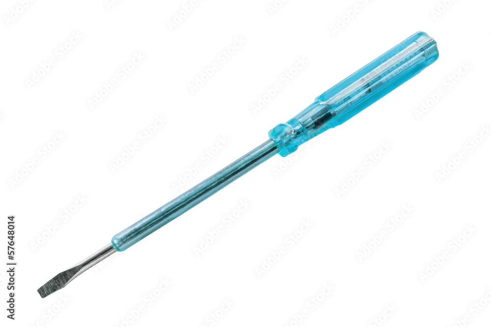 Blue screwdriver Blue screwdriver