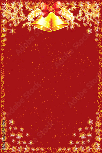 Christmas red background