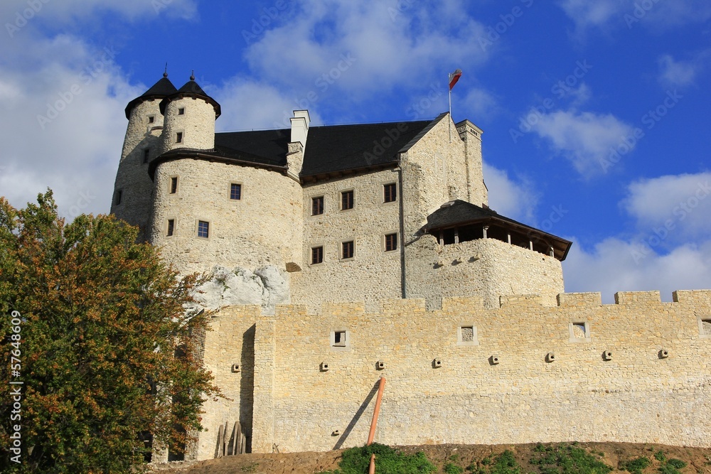 Gothic royal castle Bobolice