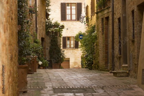 Tuscany old street