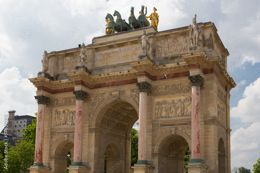 Obraz premium Arc de Triomphe du Carrousel