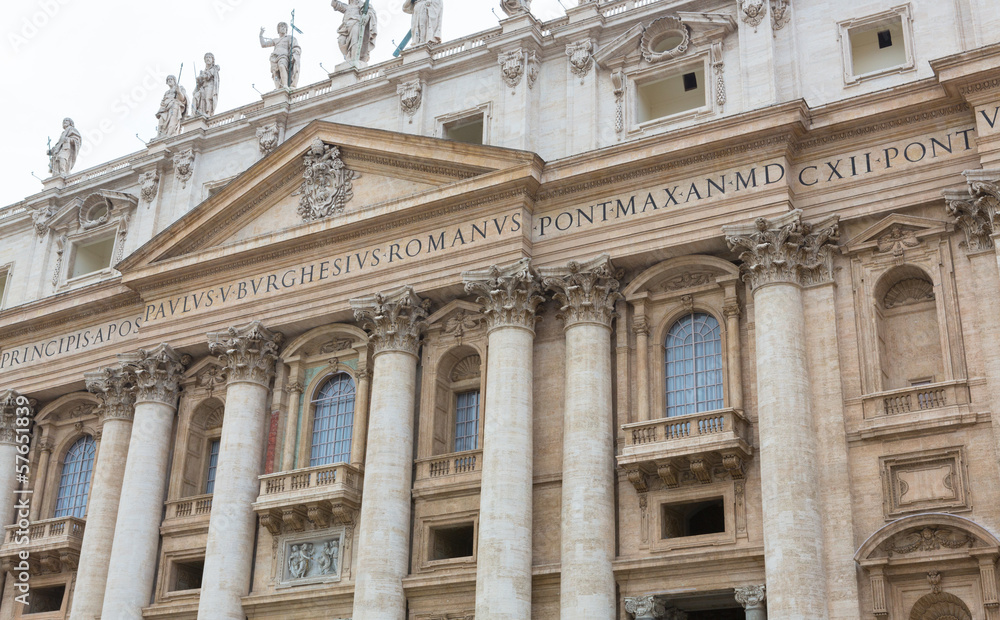 St. Peter's Basilica Close-Up