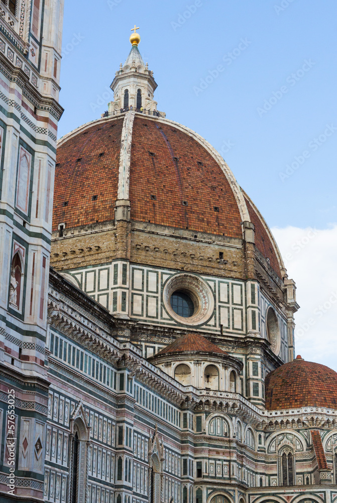 Florence Duomo from Below