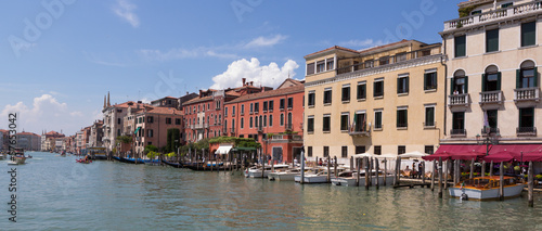 Walkway along Grand Canal Venice © Alysta