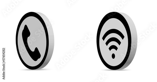 Phone and Wifi icon