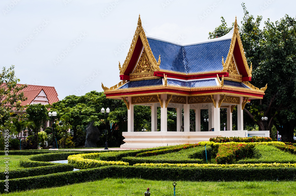 Pavilion in thai temple