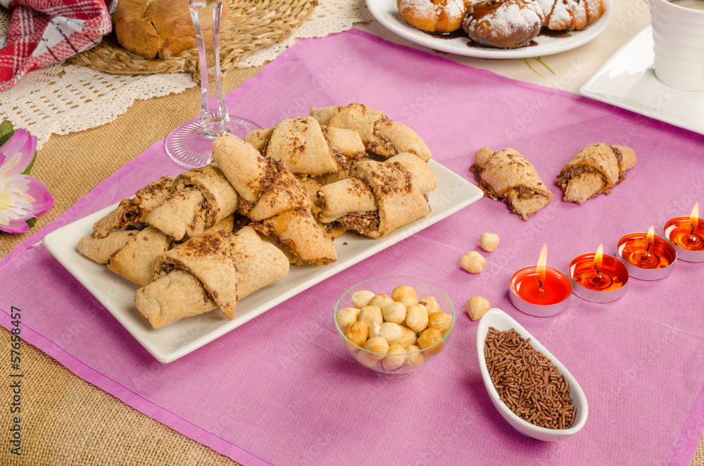 Rugelach pastry Rugelach pastry