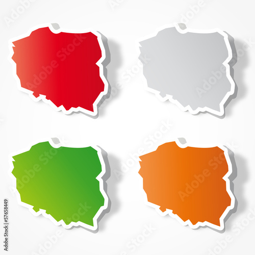 Map of Poland