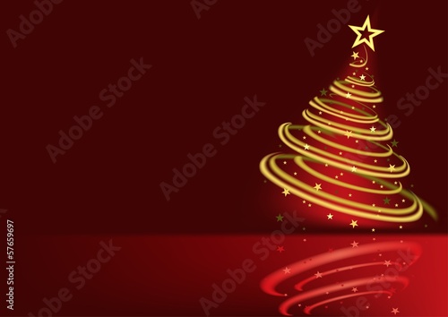 Glowing Christmas Tree