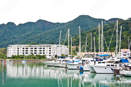 Telaga harbour Park for parking Yacht in Langkawi
