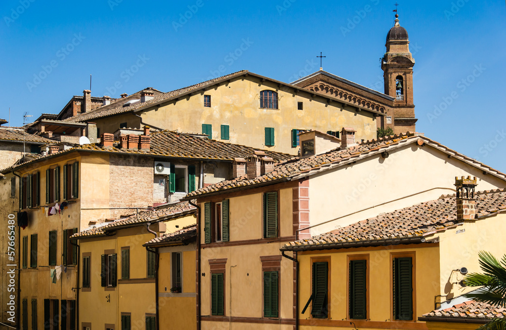 Naklejka premium Siena - Tuscany - Italy