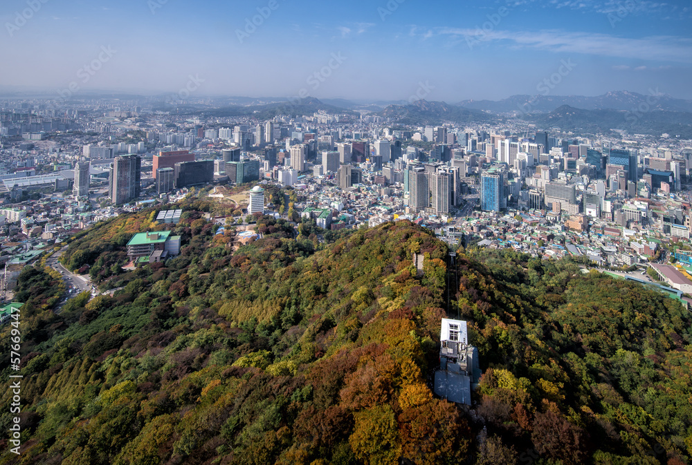 Fototapeta premium N Seoul Tower