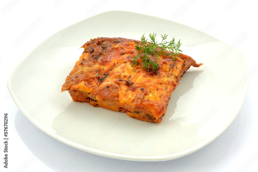 żeberka pieczone żeberka pieczone