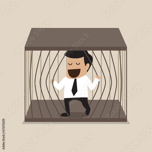 Businessman escape from jail
