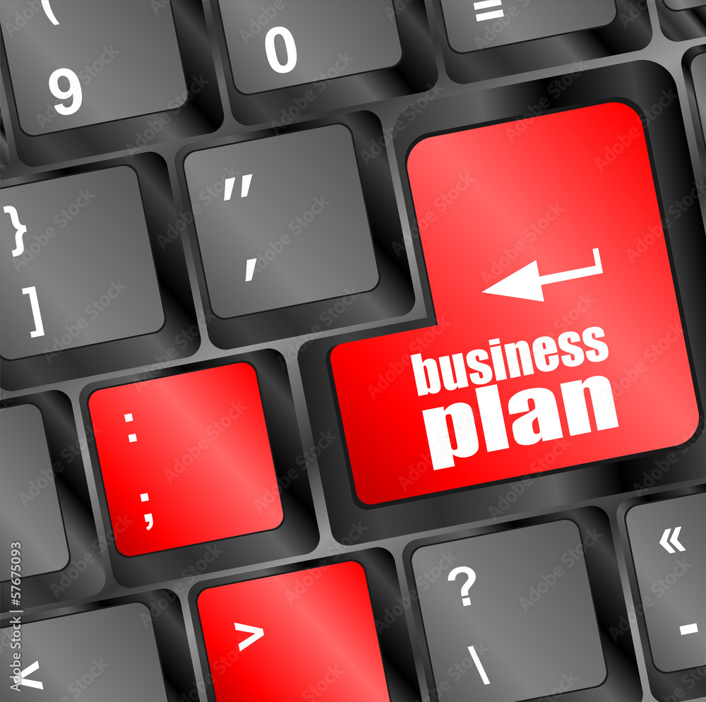 business plan button on computer keyboard key business plan button on computer keyboard key